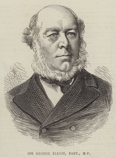 Sir George Elliot, Baronet, MP door English School